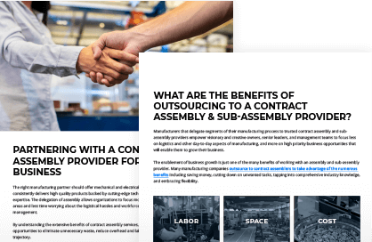 The Insider's Guide to Assembly & Sub-Assembly for Manufacturers