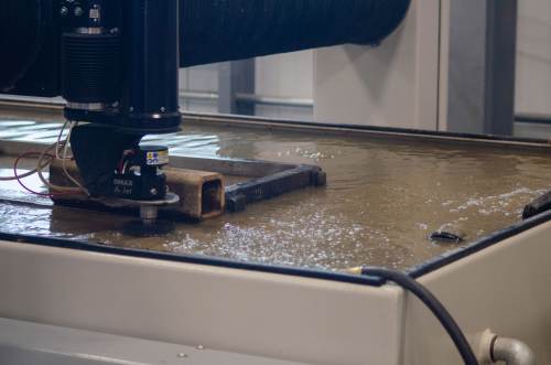 precision waterjet cutting image