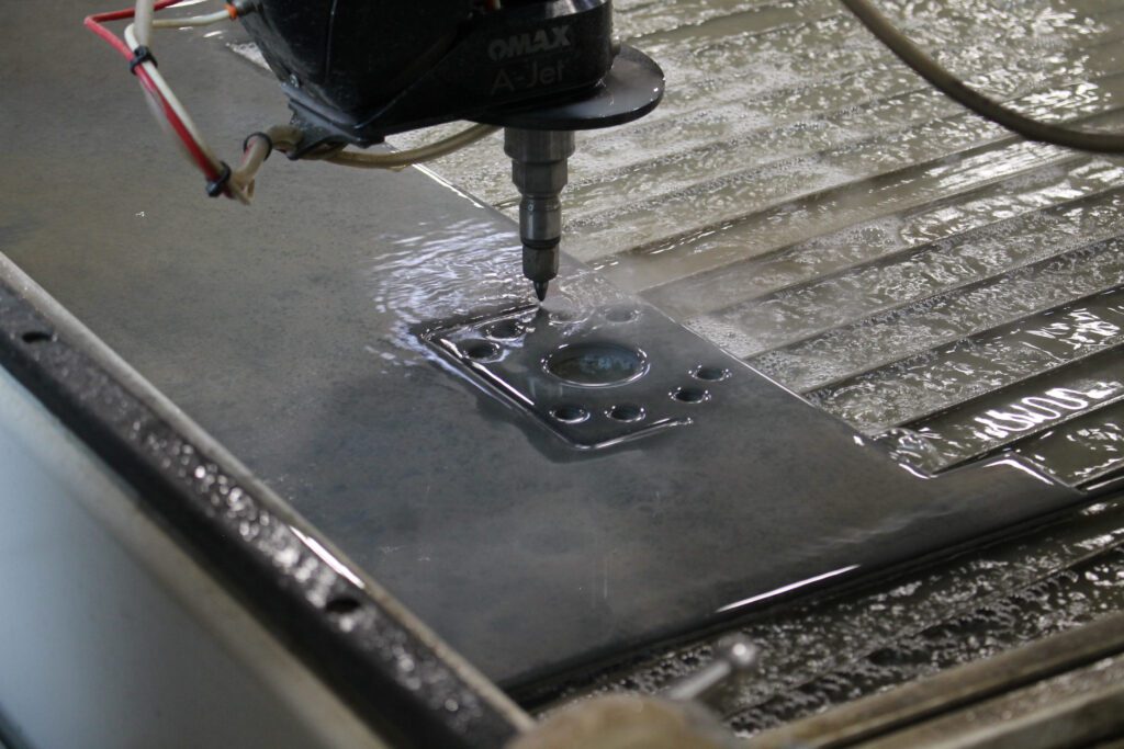 waterjet cutting