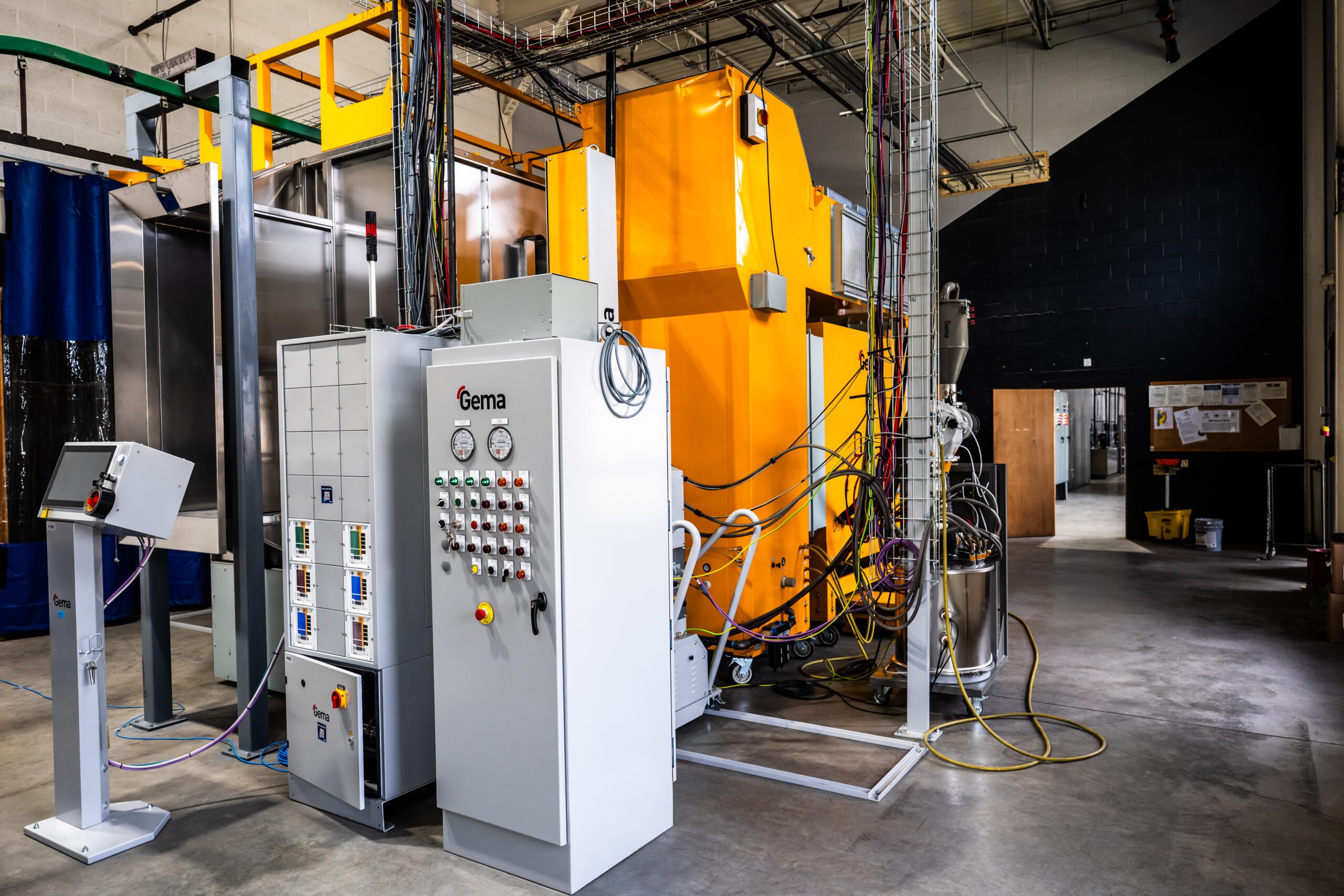 GEMA Automated Powder Costing Booth